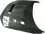 Real Carbon Fiber Bonnet Compatible For Audi B9 B9.5 A4 S4 2017 2018 2019 2020 2021 Front Engine Hood Vent Cover