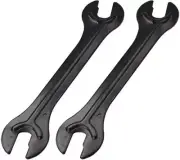 2 Pcs Bike Hub Cone Wrench, Wheel Hubs Pedal Free Hub Spanner Freewheel Cassette
