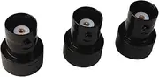 Anteenna TW-BNCJ-SMAP (3 PACKS ) BNC Female To SMA MALE Adaptor Connecotr is suit for Ham Handheld antenna BNC Male