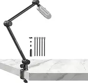 SmallRig Mic Boom Arm, 360° Rotatable Microphone Stand with Hydraulic Damping Joint, Desk Mount Clamp, Screw Adapter, Cable Management for Podcasting, Streaming, Gaming, Home Office - 4303