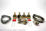 SUPER PREMIUM VINTAGE WIRING KIT ORANGE DROP ERIC CLAPTON STYLE GIBSON SG 335