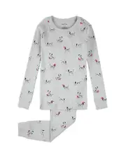 petit lem Boys' Firefighter Dalmatian Print Pajama Set - Little Kid