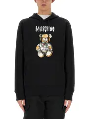 [Moschino] Moschino-"Drawn Teddy Bear" Sweatshirt-Uomo 50