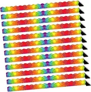 OFFSCH 12pcs Magnetic Bulletin Board Border Trim Decoration for Classroom Whiteboard Blackboard and Office Use Removable Trim with Patterns and Smooth Surface