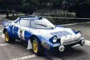 Bernard Darniche Alain Mahe, Lancia Stratos HF WRC Rally 1979 Racing Old Photo 3