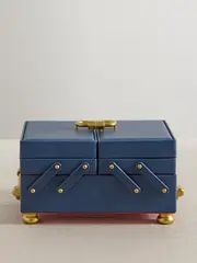 [Marla Aaron] Marla Aaron - The Everything Baby Jewelry Box - Navy - One size One size Blue