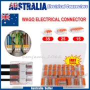 75pcs For Wago 415 Electrical Connectors Wire Block Clamp Terminal 2/3/5 Way AWG