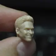 DIY 1/18 Ant-Man Paul Rudd Head Sculpt Carved For 3.75" Male Action Figure Body
