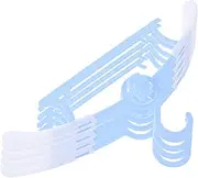 AKOOSY Hanger Clothes Hangers Coat Hangers Clothes Organizers Clothes Hooks Foldable Hangers Pet Clothes Hanger Coat Hangers Stand Sky-Blue Plastic