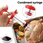 Marinade Injector syringe Food Flavor Seasoning Meat Injection Gun Chicken BBQ
