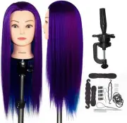SHOWSHINE Hairdresser Training Head 26-28" Synthetic Hair Mannequin NEW