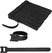 Cable Ties Reusable Zip Ties Black 120pcs Cord Organizer Cable Organizer Cable Management Under Desk Wire Organizer Wire Management Wire Tie Wraps Cable Wrap Attache Fil Cord Organizer for Appliance