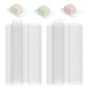 100 Pack Wax Investment Molded Plastic Wax ClamShell Container Mold Candle9337