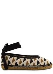 Castañer Kailan Knitted Espadrille Flats - Black - 38 (IT38/ UK5) 38 (IT38/ UK5)