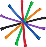 ZGWANSUI 6Pcs Towel Bands, Windproof Silicone Towel Bands for Beach Chairs Cruise, Elastic Towel Clips Holder, Rubber Pool Lounge Beach Chair Bands for Towels (A)