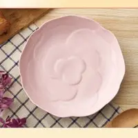 在飛比找蝦皮購物優惠-【全新】粉漾玫瑰花盤(SOGO消費禮)