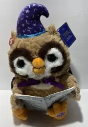 Octavius The Storytelling Owl 5 Fairytales Animatronic 13" Plush New S5