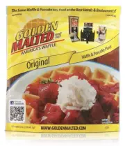 Carbon'S Golden Malted Pancake & Waffle Flour Mix, Original, 32-Ounces Bag