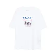 [Martine Rose] Martine Rose Playing-card Graphic T-shirt M WHITE