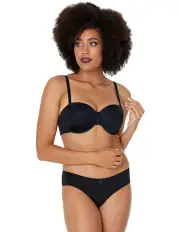 [Pleasure State] My Fit FMO Smooth Brazilian Brief in Black