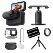 Insta360 4K GO 3S Black 128GB Camera WiFi Mini Waterproof Camera + Dive Case