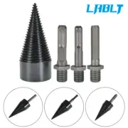LABLT 42mm Firewood Drill Bit Wood Log Splitter Screw Cone Driver Farms