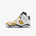 Air Jordan 6 Retro GS Yellow Ochre White Sneakers Size 6Y / 7.5W BNIB 384665-170
