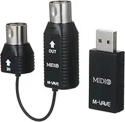MS1 Mini Wireless MIDI Adapter, Plug and Play, Supports Devices with MIDI Interface