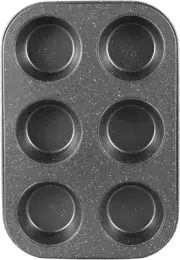 Muffin Cupcake Pan, Muffin Tins Nonstick 6, Muffin Top Cookie Cheese Cake Pan fo