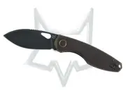 Fox Knife Chilin Black Titanium Bohler M398 Pocket Knives FX-530 TIDSW