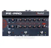 Acoustic instrument preamp, 2 ch w/dual EQ, 48V mic in, Radial DI