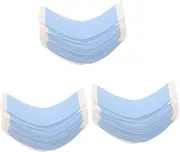 Healeved 3sets Flexible Wig Tapes Hair Extension Tape Glue for Salon and Cosplay 36sheets*3