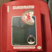 Super Mario Bros Piranha Plant LED Light Posable Desk Lamp Licensed Nintendo USB