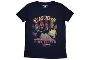 Pink Floyd Womens/Ladies Japan Poster T-Shirt (Navy Blue) - UTRO12448