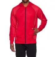 AND1 Men's and Big Men's Double Team Full-Zip Jacket,Size: 3XL