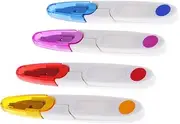F Fityle 4pcs Yarn Scissors Sewing Pruning Thread Cutter Scissors DIY Supplies Random