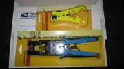 CRIMP TOOL RG59/RG6 CONNECTOR COAX COMPRESSION BNC/RCA and Stripper