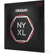 [D'Addario] Guitar Strings - NYXL Electric Guitar Strings - NYXL1052 - Unrivaled Strength, Tuning Stability, Enhanced Mid-Range - For 6 String Guitars - 10-52 Light Top/Heavy Bottom