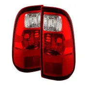 Jdragon Ford 08-15 F250/F350/F450/F550 SuperDuty Red Tail Lights Factory Style (for: Ford)