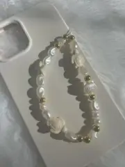 Sea Themed Phone Charm With Turtle And Sea Shell Beads Stunning Trending