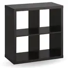 IKEA KALLAX Shelf Unit Black Brown, 30 1/8x30 1/8 " - 4 Cube Bookcase Storage