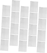 GANAZONO 20pcs Transparent Book Cover Book Covers Book Sleeve for Paperbacks Reusable Book Cover Clear Cover Notebook Book Protection Cover Book Protector Sleeve Textbook Cover Plastic