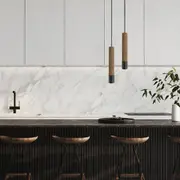 Aksel Pendant Light Natural Wood / Black