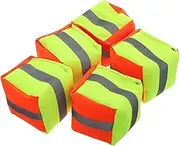 YARNOW 5pcs Bags for Tossing Corn Hole Outdoor Toss Gaming Reflective Canvas Bean Bags Kids Beanbags Throwing Games