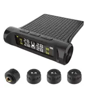 Car TPMS Tire Pressure Monitoring System Alarm LCD Display 4 External Sensors (for: Renault)