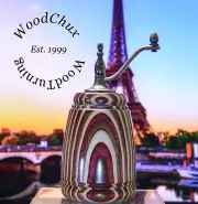 Pepper Mill Grinder Peppermill Windsor Wood Wooden Handmade SEE VIDEO 901