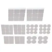 70 Pcs Protective Mats Floor Protector Felt Pads for Cabinet Doors