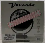 Vornado VINTAGE Retro 2 Speed Air Multiplier Fan - Black - Brand New SEALED!