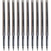 Stabilo 808 Liner Ballpoint Pen Medium (Black) [Box 10]