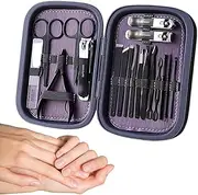 Nail Scissors Grooming Kit, Functional Scissors for Hands Feet Nails - Physical Hygiene for Business Travel, Home, Traveling, Salon, Camping Foccar